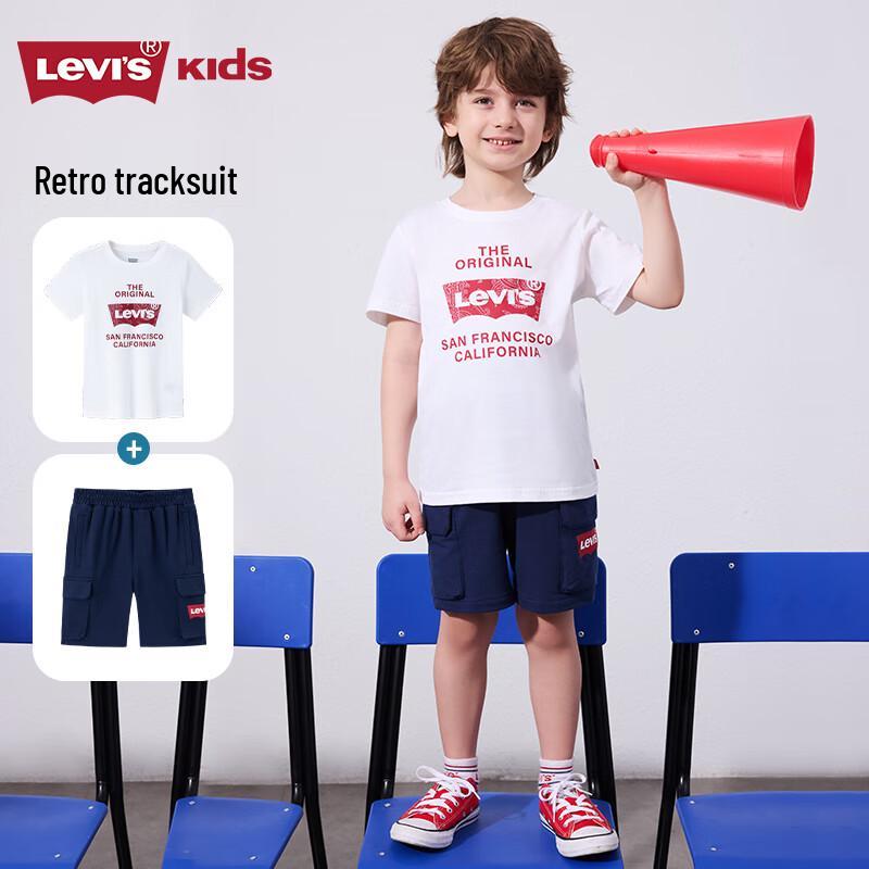 LEVI S Boys  2-Piece T-shirt & Cargo Pants Set XL