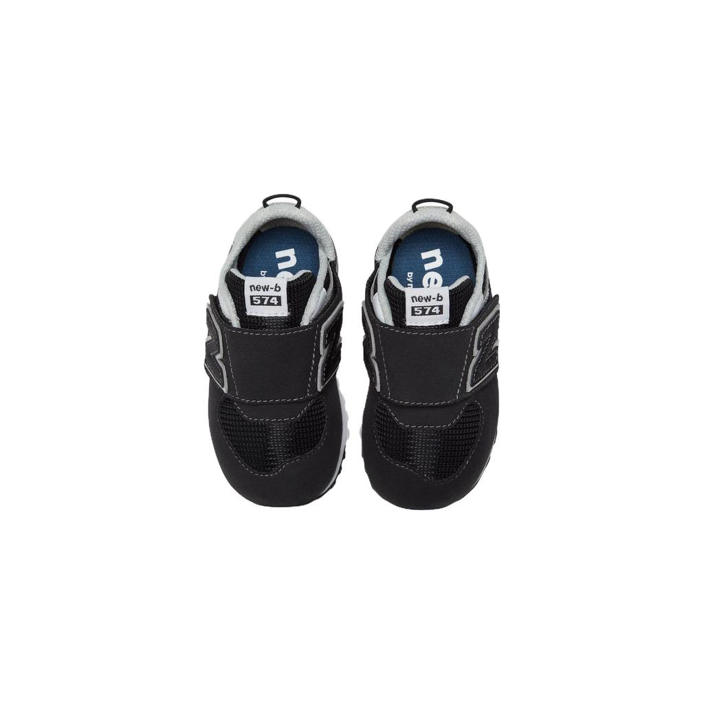 New Balance NB 574 Cushioning Mid top Toddler Shoes Black Infant And Toddler NW574BK