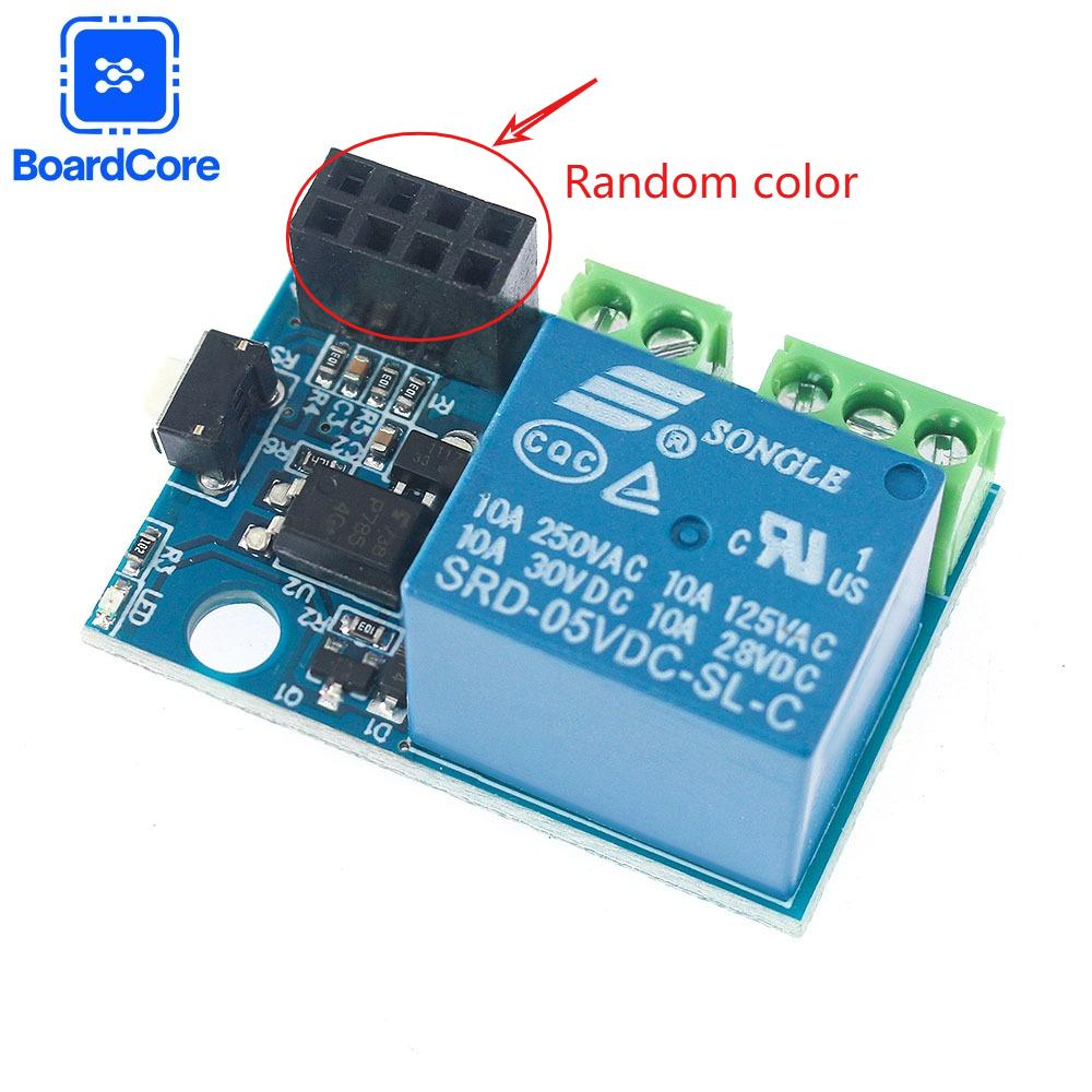 1PCS ESP8266 WiFi Relay Module ESP-01S 5V Things Smart Home Remote Control Switch Phone APP ESP-01 Relay Module DHT11 DHT22