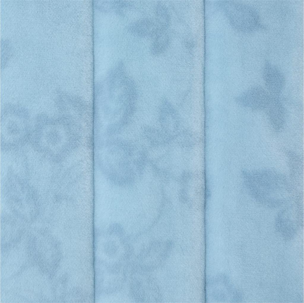 Nishikawa Single Washable Mattress Pad, Wedgwood Wild Strawberry, Warm and Stays in Place, with Elastic Corners, Blue, CM01802005