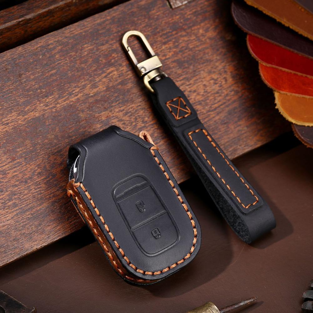 Genuine Leather Key Cover for Honda Keys North America Exclusive Key Holder for Honda Vehicles
