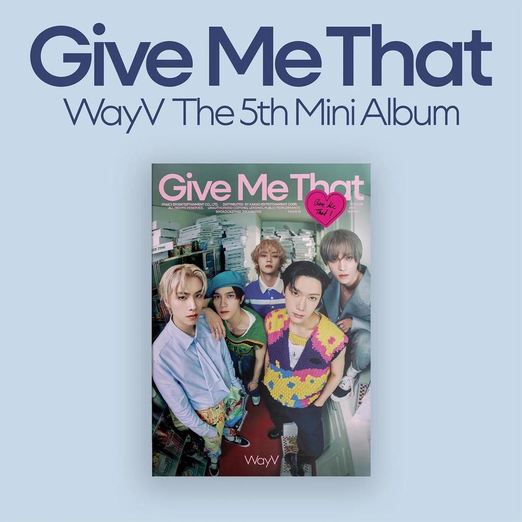 Album WayV – Give Me That (Fotoboek ver.) [5e Mini Album]