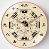 12-inch 30cm new Chinese creative clock living room dining room clock light luxury wall mute hang watch