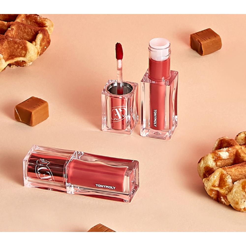 Tony Moly Get It Lip Tint Waterful Butter, 02 Nutty Cream, 4.3g, 1 Unit