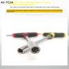 T-shaped Cross Multi Purpose T-shaped Cross Handle Adapter Socket Hexagonal Plum Head Screwdriver Set