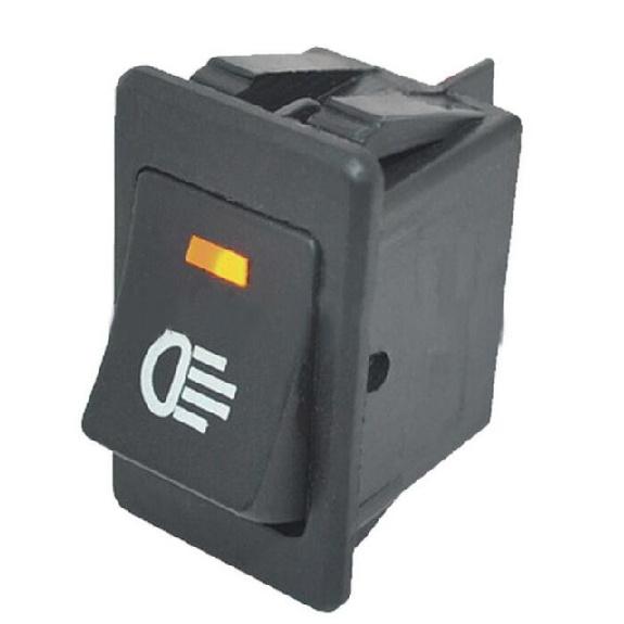KCD4 Rocker Switch ON-OFF 2 Position 4 Pins LED 12V 35A automobile refitting fog lamp switch with light Rocker switch