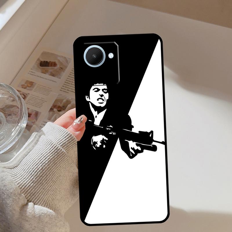 Scarface 1983 Movie For Realme 13 12 10 11 14 Pro Plus GT 6T 6 5 GT7 Pro C61 C55 C53 C51 C21Y C25S C75 C67 Case