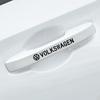 New Fashion Car Door Handle Stickers Tire Rear View Mirror Decals For Volkswagen VW GTI Rline R Polo Golf MK8 Passat Magota