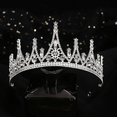 Brautschmuck Geburtstagsblumen Königinnenkrone Hochzeitskleid Kopfschmuck Koreanischer Strass Stirnband Krone Erwachsenen Performance Haaraccessoires