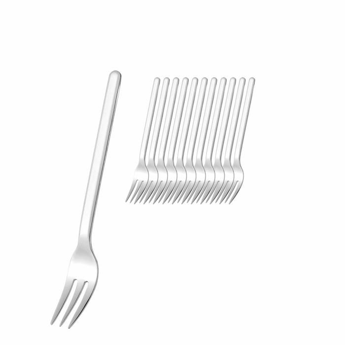 Fourchettes à dessert - Esmeyer - Bettina - Acier Inoxydable 18/10 - 12 pièces - Finition miroir