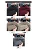 High-End Fashion Wool Pullover for Middle-Aged and Elderly Men - Thick, Warm Knit Sweater