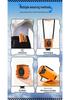 Portable Outdoor Waist Fan with Cooling Ice Pack and Long-Lasting Battery