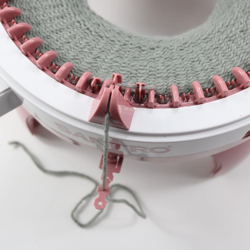 Handmade 48-Needle Circular Knitting Machine for Scarves & Hats - Children's Pretend Play Toy