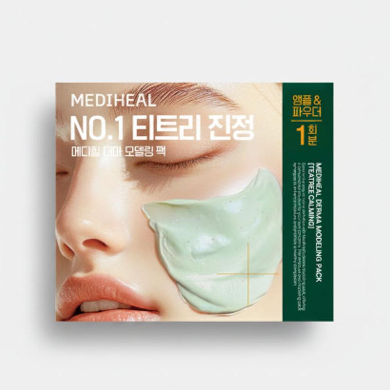 MEDIHEAL Derma Modeling Pack Peel-Off Mask 30g (4 Types) TeaTree