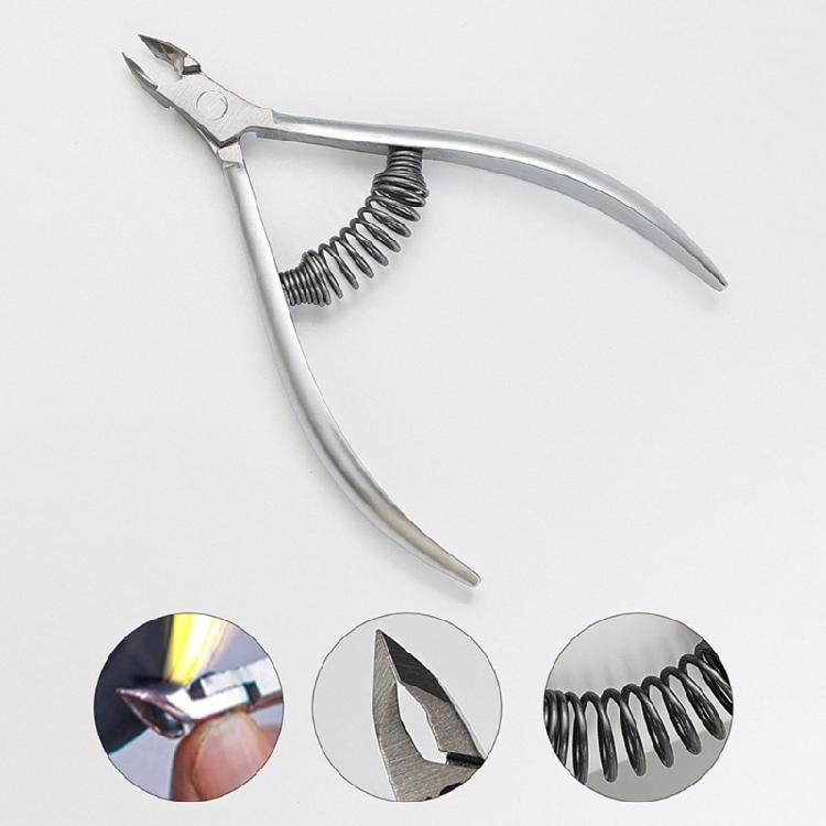 Strumento Pedicure Manicure Portatile Tagliacuticole Cutter Cuticole Unghie Pinzette Cuticole Acciaio Inossidabile Taglia Cuticole Morte
