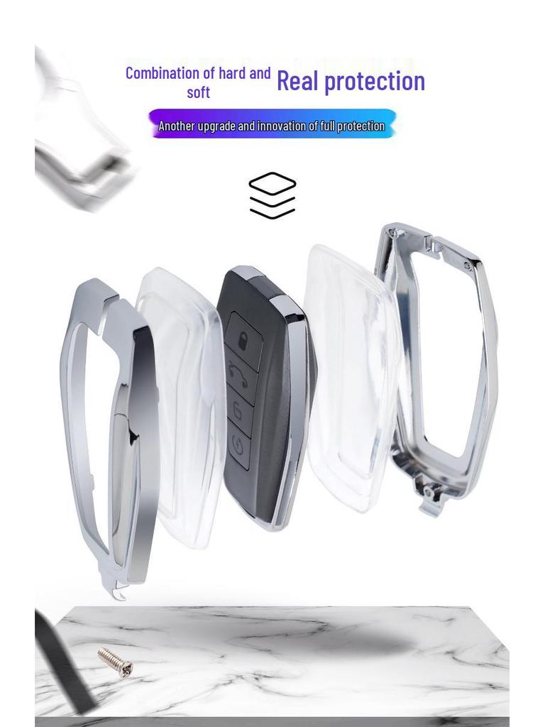 Geely Car Key Cover for Boyue, Emgrand GS GL, Binrui, Binyue, Vision X6 X3, Borui