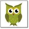 Diamond Embroidery Sticker Kit 9x9cm Owl