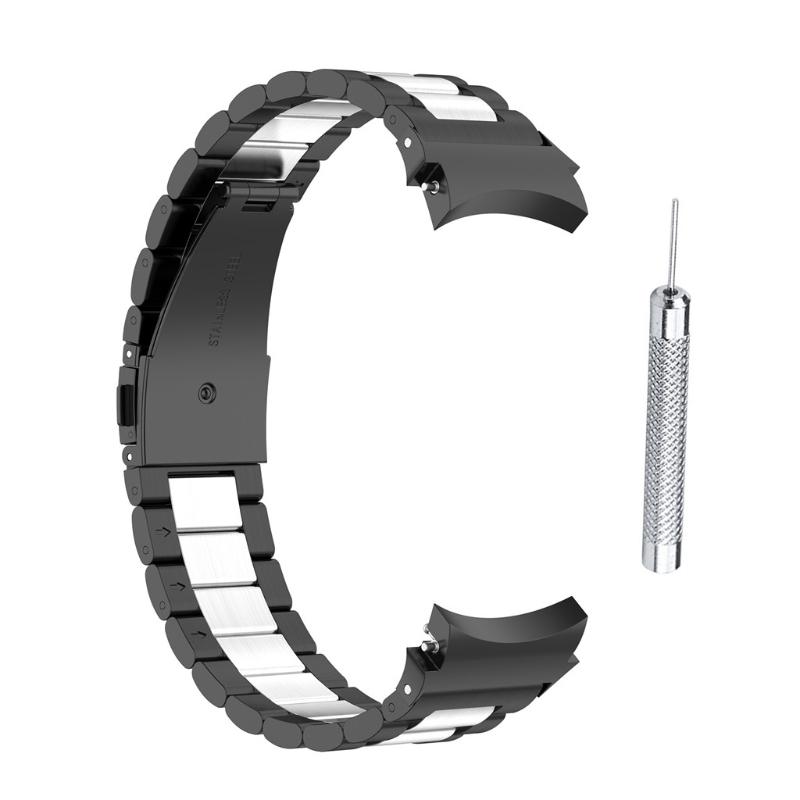 Metal Strap for -Galaxy Watch4/Watch4 Classic Waterproof Durable for Smart Watch Bands Sports Wristband