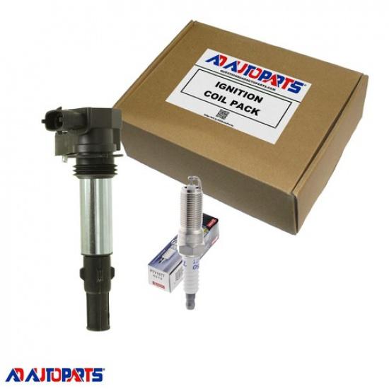 1 Ignition Coil + 1 Platinum TT Spark Plug 4513 For Chevrolet Corvette GMC Yukon
