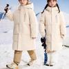 Kids Winter Down Jacket for Boy Girl Hooded Waterproof Thick Warm Teenage Girl Down Jacket  Kids Parka Outwear Coat