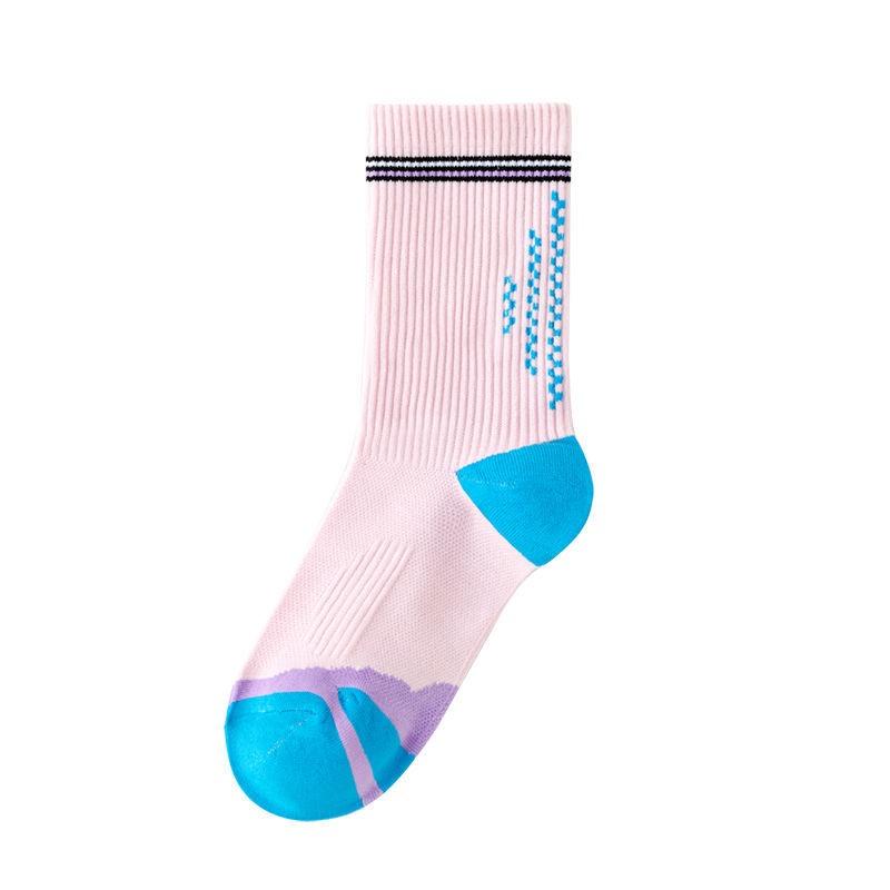 Female Spring and Summer Professional Running Jump Rope Fitness Yoga Lean Leg Pressure Exercise Tube Socks