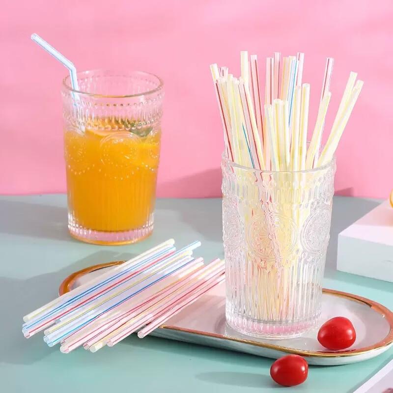 ZISIZ Food Grade Disposable Drinking Straws