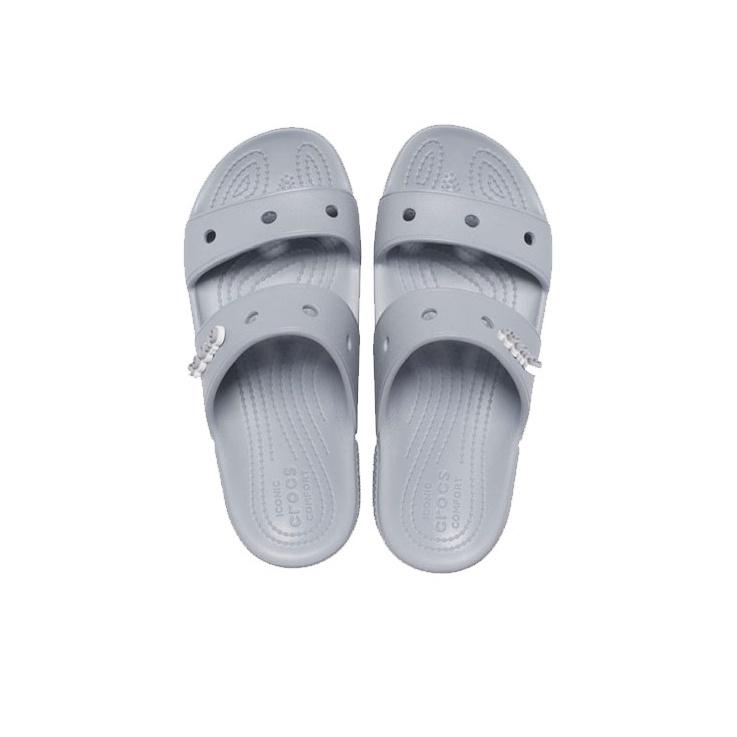 Crocs Sabot Clasic Papuci Casual Confortabili Încălțăminte Bărbați Gri 206761-007