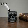 Gothic Style Gift for Him Skull Shape Pen Holder, Large Capacity Desktop Organizer, Matte Creative Statue Organizer Finish PLA Storage Cup Pens