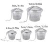 1-3pcs Tea Spice Strainer Seasoning Ball Mesh Herbal Ball Stainlesss Steel Teakettle Locking Tea Filter Reusable Diameter 4.5cm