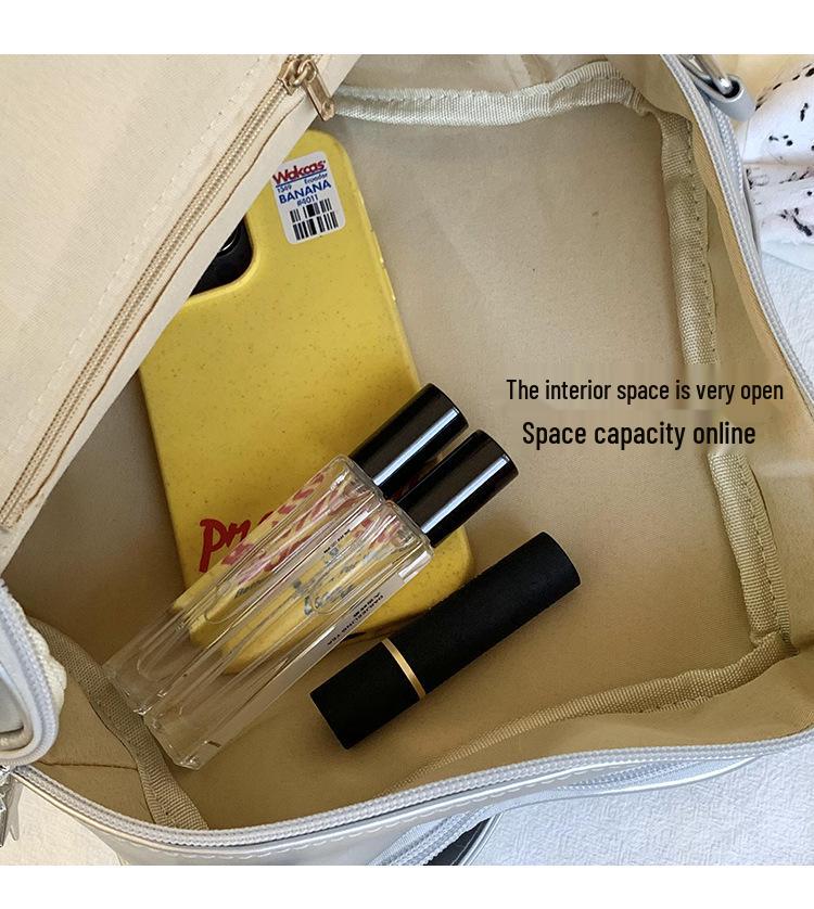Transparente Stern-Ita-Tasche - Rucksack im koreanischen Stil mit großem Fassungsvermögen für Damen und Studenten