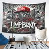 Limp Bizkit Urban Art Tapestry  Celebrating Rock Band with Bold Graffiti Design Perfect for Bedroom and Living Room Decoration