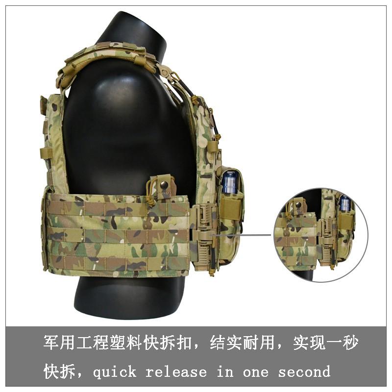 Camouflage Vest Waterproof Outdoor Hiking Hunting Tactical Gear Men Women All