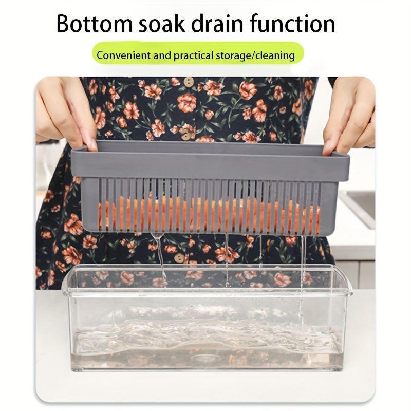 Multifunctional Potato Slicer and Grater: Dicer, Shredder, Chips Maker for Home Kitchen