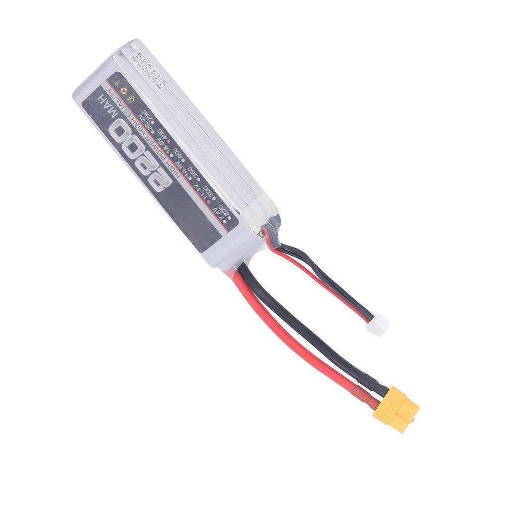 High Rate Lithium Battery Professional 11.1V 3S 2200mAh 45C RC Lipo Battery for RC Drone Parts XT60
