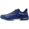 Tennis Shoes Wave Exceed Tour 6 AC All Court Club Activities Lightweight Game Court Soft Blue X White Cm 2E 23.0