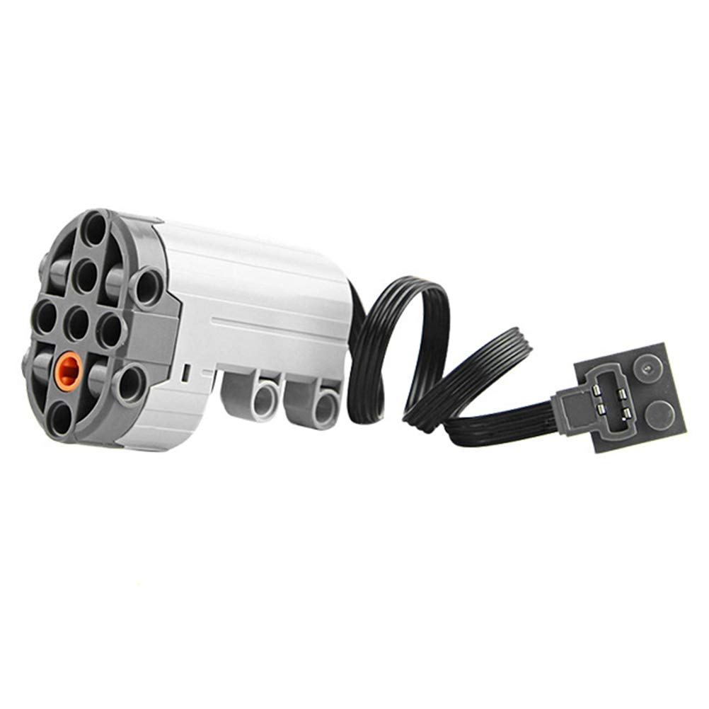 Mingkai Power Functions L-Motor 88004, Servo Motor Steering Motor for LEGO 88004, Gray