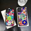 Art T-Takashi M-Murakamis Black For Magsafe Magnetic Phone Case For iPhone 16 15 17 Pro Max 11 12 13 14 Plus Cover