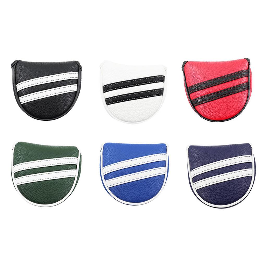 Copripinza da Golf in Pelle PU Accessori da Golf Compatto Protezione da Golf Regalo Copritesta da Golf Protezione Protettiva per Putter da Golf