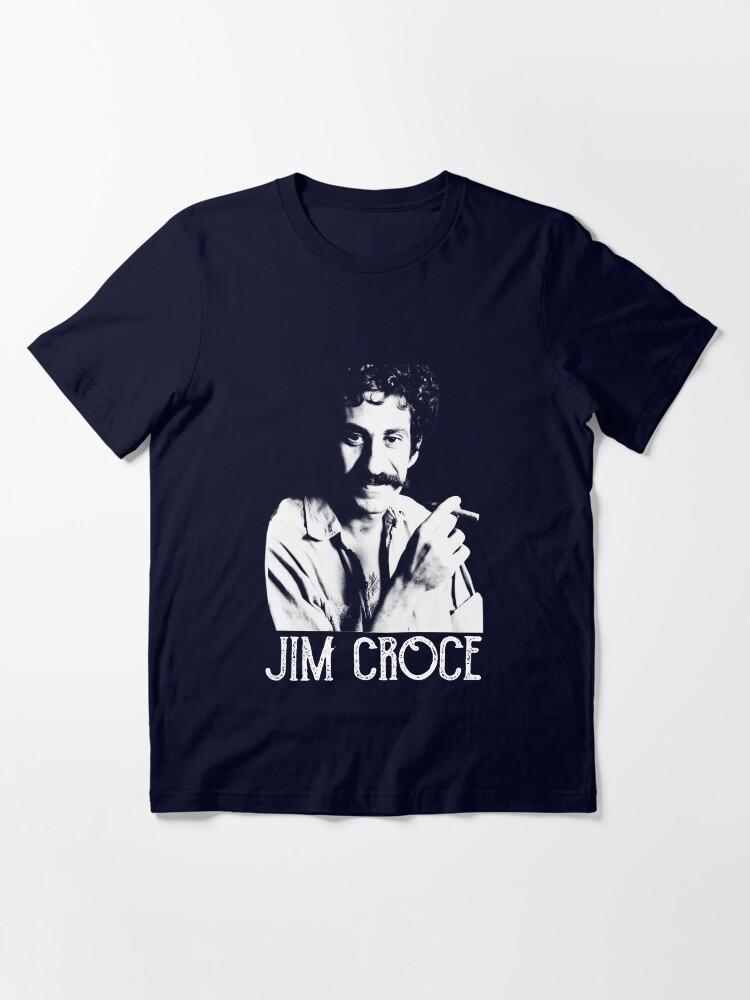 Jim Croce Jim Croce - White Stencil Perfect Gift Men Women Essential T-Shirt