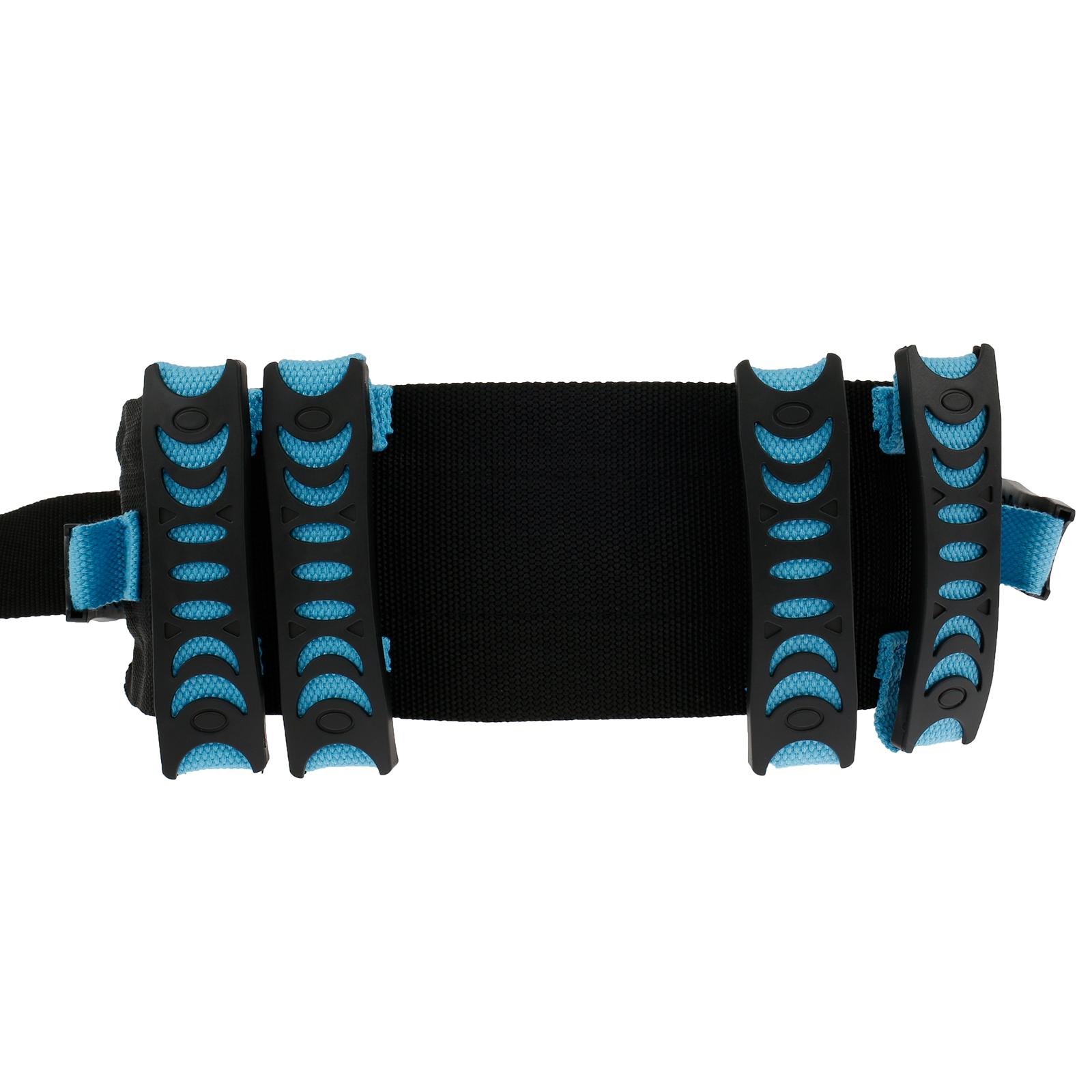 

Transfer Belt Moving Waist Strap Paralyzed Disabled Elderly Body Lifting Gait Belt with Handles Walking Rehabilitation Trainer синий