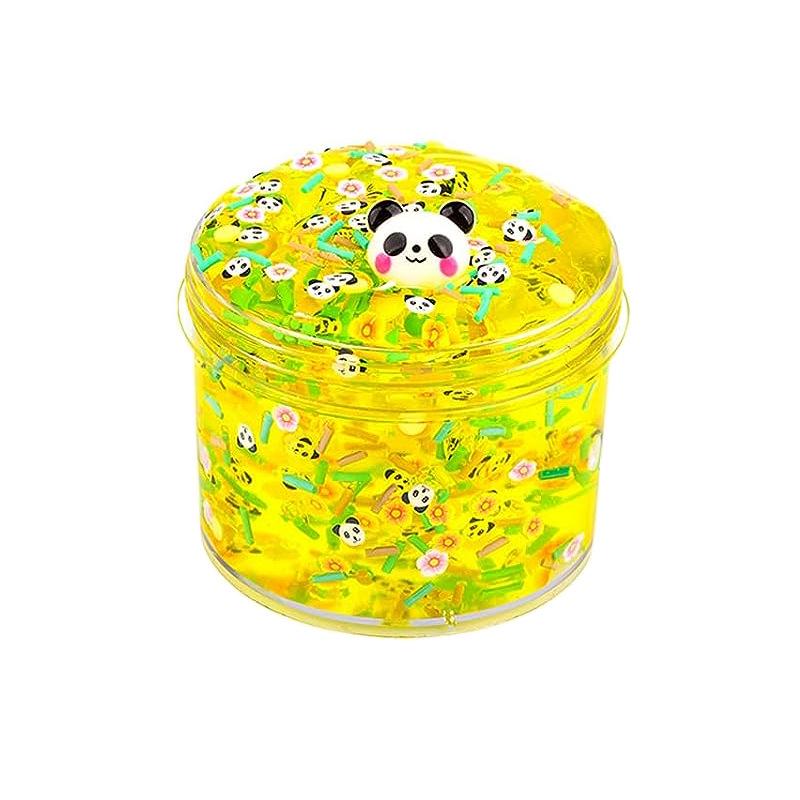 9-Piece Translucent Crystal Clay Slime Set - Ultra Soft, Glossy, and Crunchy Slime