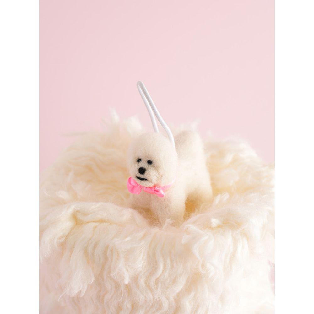 Lebaun Устойчивая шерсть Друзья _ Somsom(Белая собака) Somsom(White dog)