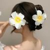 Bohemian Style Large Size Hair Claw Summer Ponytail Hairpin New Flower Hair Clip