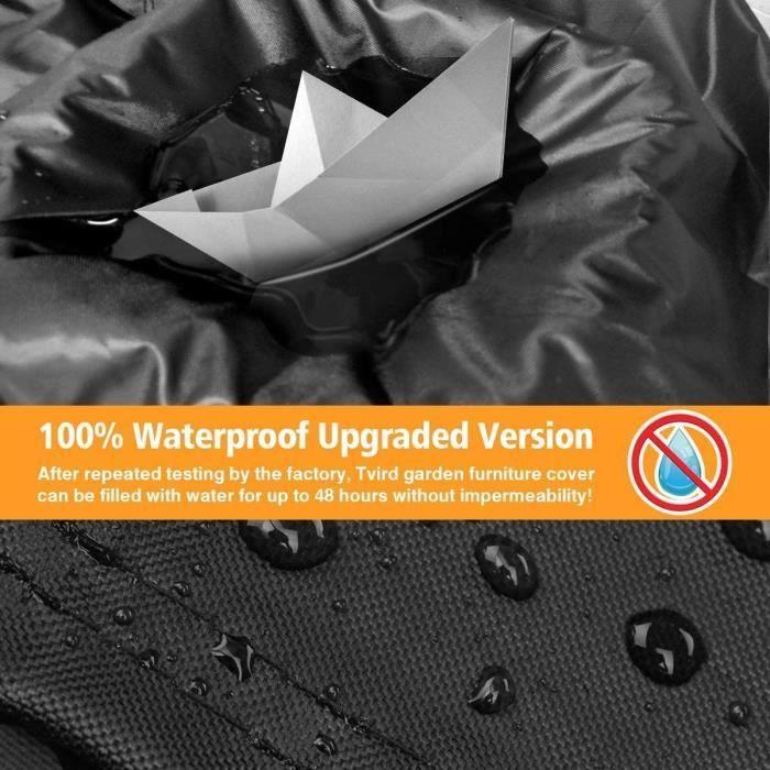 Garden Cover - Tvird - Furniture Cover - Outdoor Protection - Black Color - For Garden Furniture