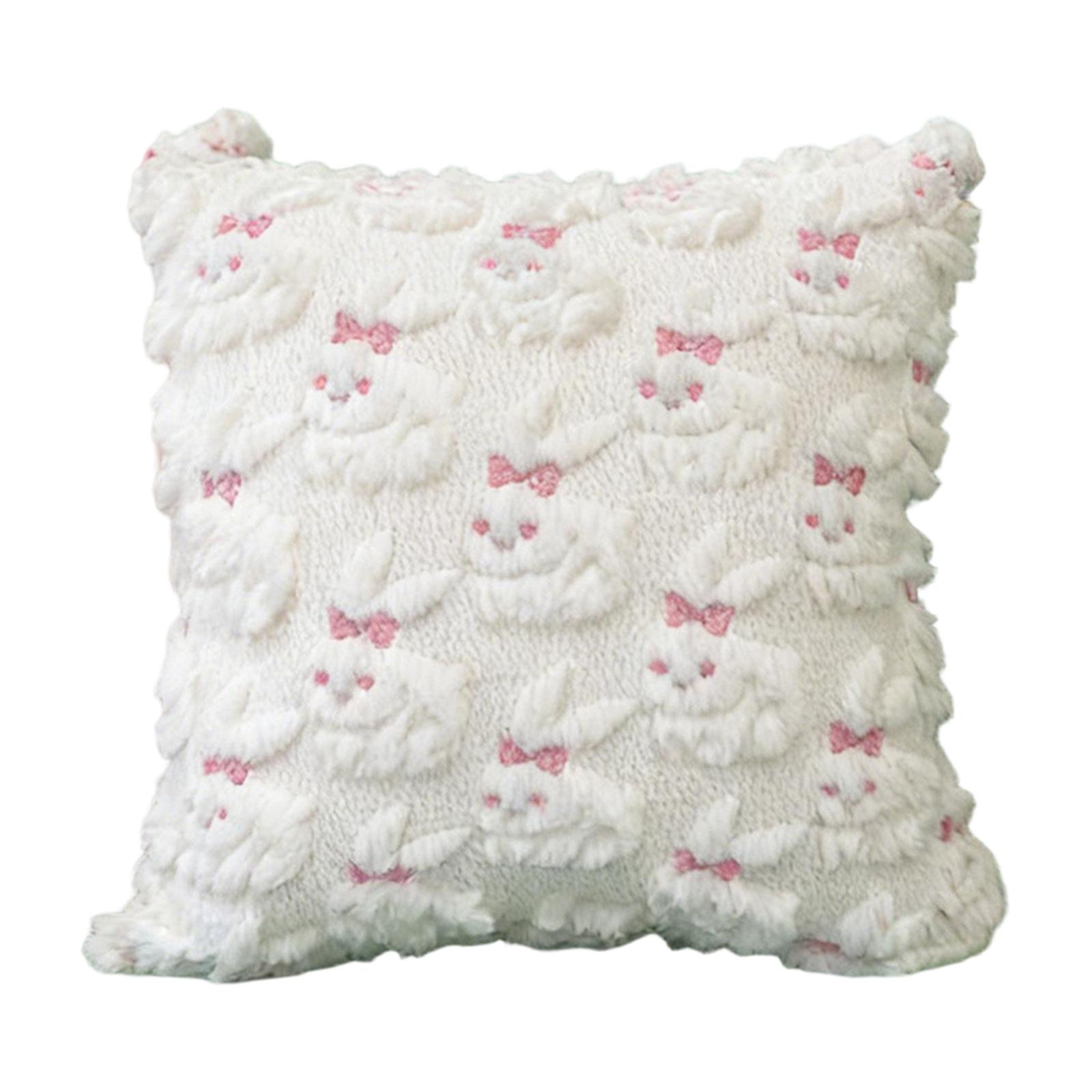 Embroidered Throw Pillow Cover, High-end Sofa And Bed Headrest Cushion Cover, Color Decorative Pillow Cover. One Size
