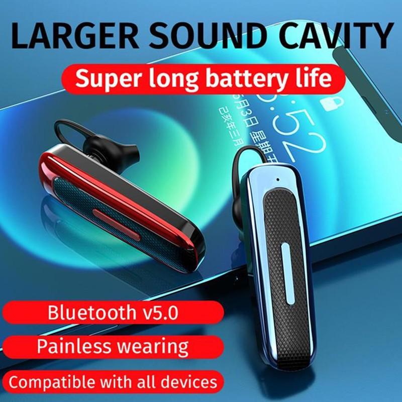 Biznesowe słuchawki Bluetooth Stereo Czysty dźwięk Rozmów Bezprzewodowy zestaw słuchawkowy z mikrofonem Słuchawka głośnomówiąca do prowadzenia samochodu Muzyka