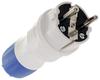Straight Plug 2P+Z, 16A Extrem Uni Ip54 Grey-Blue - E+97-9760