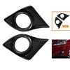 Pair Front Fog Light Lamp Cover Bezel Trim Black For 2011-2013 Lexus IS250 IS350