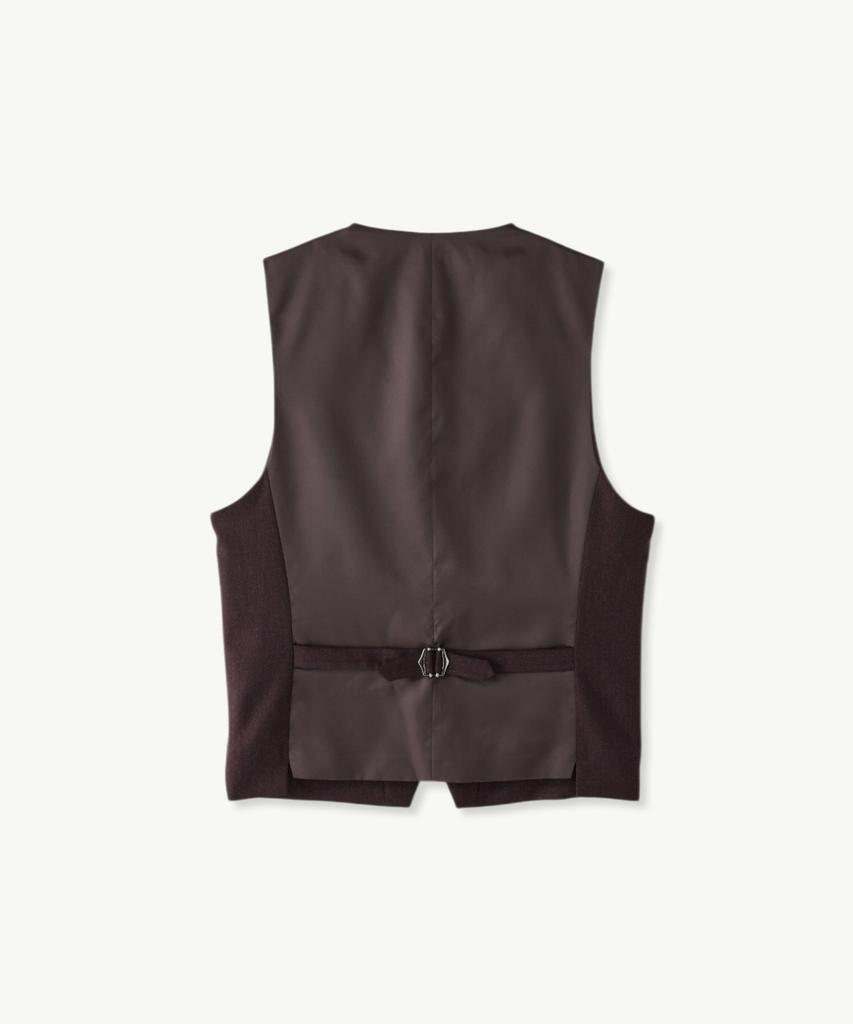 Stco Tw Solid Suit Vest Wine (Classic Fit)_Sjvxa64Csa