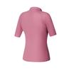 FILA Explore Series Solid Color Pullover Short Sleeve T-Shirt Women Tops Spring-Plum-Red A11W427102FPC
